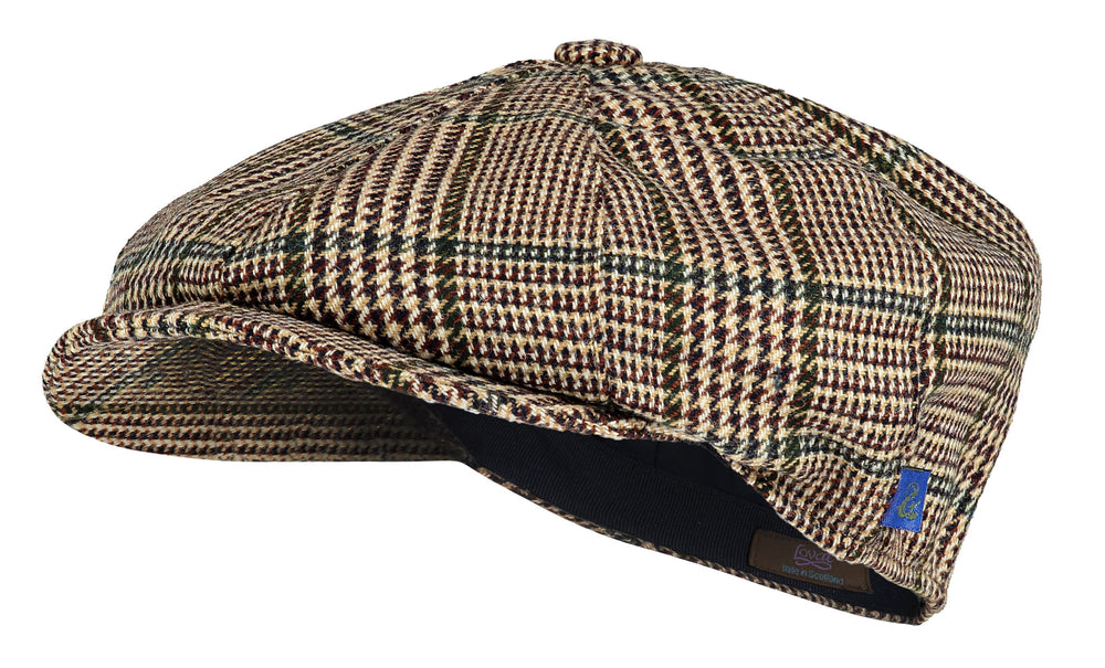 Kirkton Tweed Cap - 8 piece