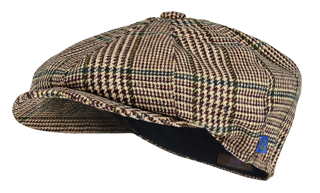 Kirkton Tweed Cap - 8 piece