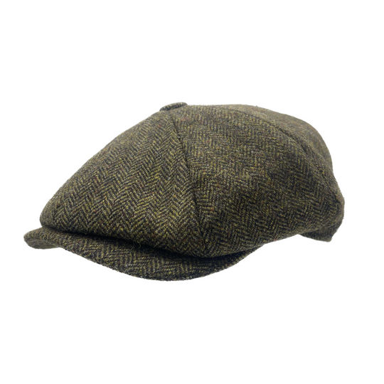 Ettrick Tweed Cap - 8 piece